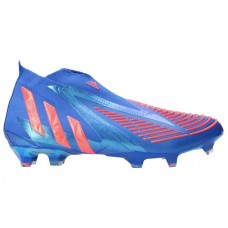 adidas Predator Edge+ FG Hi-Res Blue Turbo