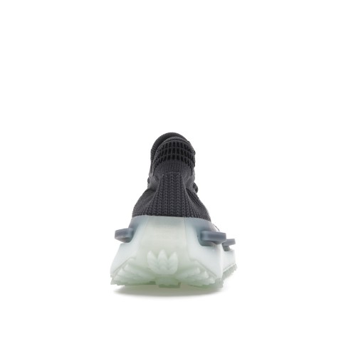 Кроссы adidas NMD S1 Grey Green Glow - мужская сетка размеров