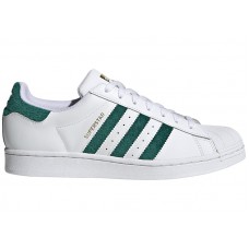 adidas Superstar Chenille Stripes Cloud White Green