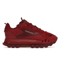 Женские кроссовки Reebok Classic Leather Cardi B Burgundy (W)