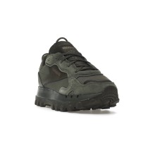 Женские кроссовки Reebok Classic Leather Cardi B Hunter Green (W)