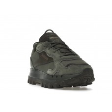 Женские кроссовки Reebok Classic Leather Cardi B Hunter Green (W)