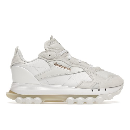 Кроссы Reebok Classic Leather Cardi B White (W) - женская сетка размеров