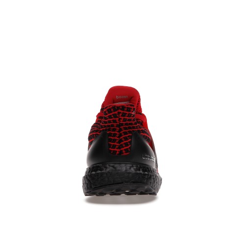 Кроссы adidas Ultra Boost 5.0 DNA Scarlet Black Gradient - мужская сетка размеров