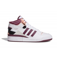 Кроссовки adidas Forum Exhibit High White Crimson Blush