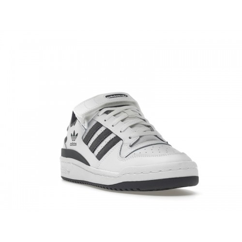 Кроссы adidas Forum Low Cloud White Grey - мужская сетка размеров
