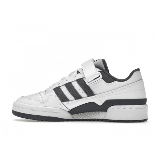 Кроссы adidas Forum Low Cloud White Grey - мужская сетка размеров