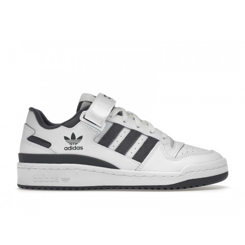 Кроссы adidas Forum Low Cloud White Grey - мужская сетка размеров