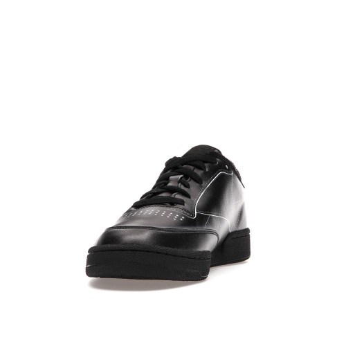 Кроссы Reebok Club C Maison Margiela Black - мужская сетка размеров