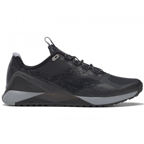 Кроссы Reebok Nano X1 TR Adventure Black Cold Grey - мужская сетка размеров