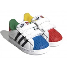 Малышам adidas Superstar LEGO White (TD)