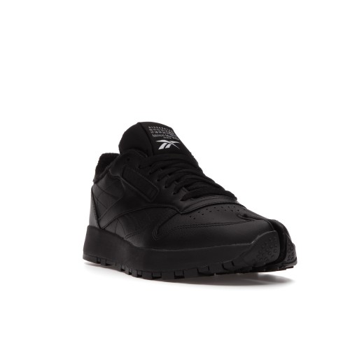 Кроссы Reebok Classic Leather Tabi Project 0 CL Maison Margiela Black - мужская сетка размеров