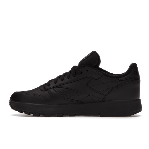 Кроссы Reebok Classic Leather Tabi Project 0 CL Maison Margiela Black - мужская сетка размеров