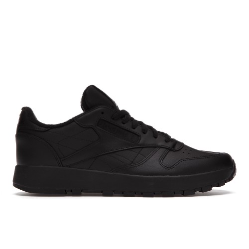 Кроссы Reebok Classic Leather Tabi Project 0 CL Maison Margiela Black - мужская сетка размеров