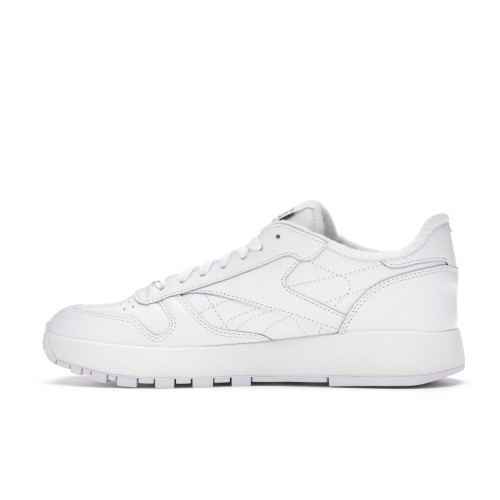 Кроссы Reebok Classic Leather Tabi Project 0 CL Maison Margiela White - мужская сетка размеров