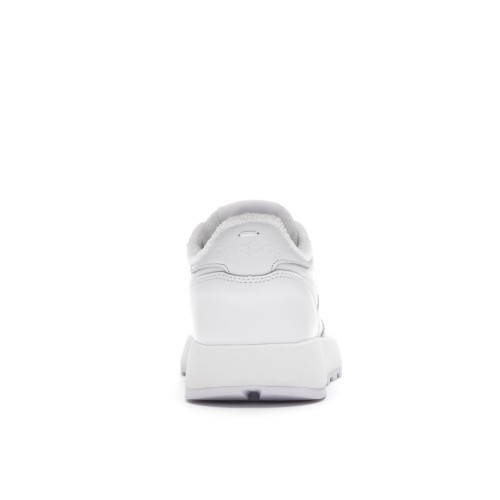 Кроссы Reebok Classic Leather Tabi Project 0 CL Maison Margiela White - мужская сетка размеров
