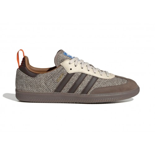 Кроссы adidas Samba Fox Tweed Simple Brown - мужская сетка размеров