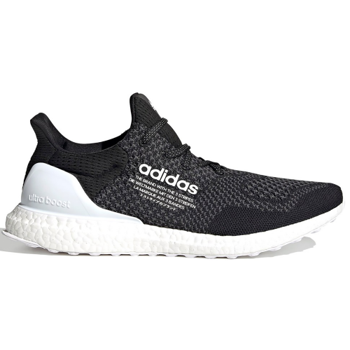 Кроссы adidas Ultra Boost DNA atmos Black White - мужская сетка размеров