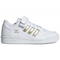 Женские кроссовки adidas Forum Low Cloud White Gold Metallic (W)
