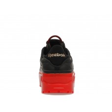 Женские кроссовки Reebok Club C Cardi B Black Red (W)