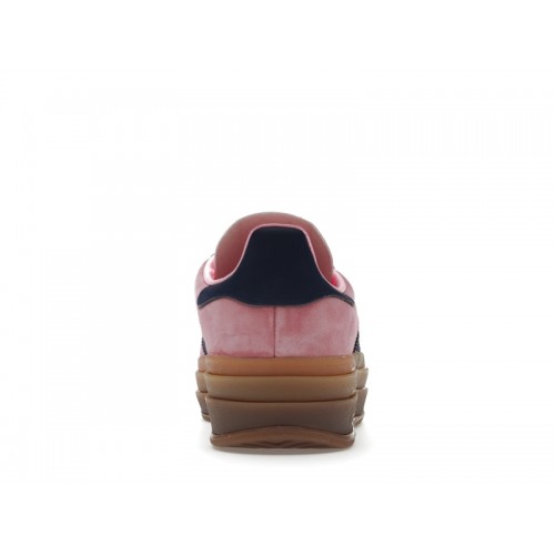 Кроссы adidas Gazelle Bold Pink Glow (W) - женская сетка размеров