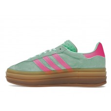 Женские кроссовки adidas Gazelle Bold Pulse Mint Pink (W)