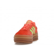 Женские кроссовки adidas Gazelle Bold Solar Orange Solar Green (W)