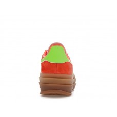 Женские кроссовки adidas Gazelle Bold Solar Orange Solar Green (W)