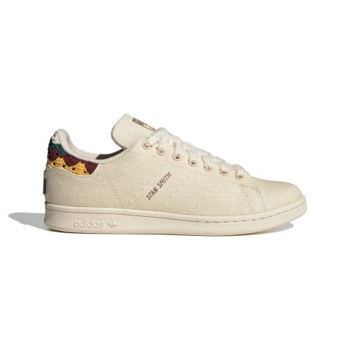 Кроссы adidas Stan Smith Chalk White Wonder White - мужская сетка размеров