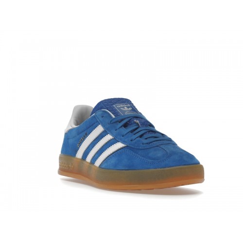 Кроссы adidas Gazelle Indoor Blue Bird Gum - мужская сетка размеров