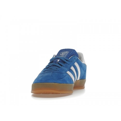 Кроссы adidas Gazelle Indoor Blue Bird Gum - мужская сетка размеров