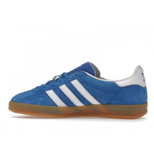 Кроссы adidas Gazelle Indoor Blue Bird Gum - мужская сетка размеров