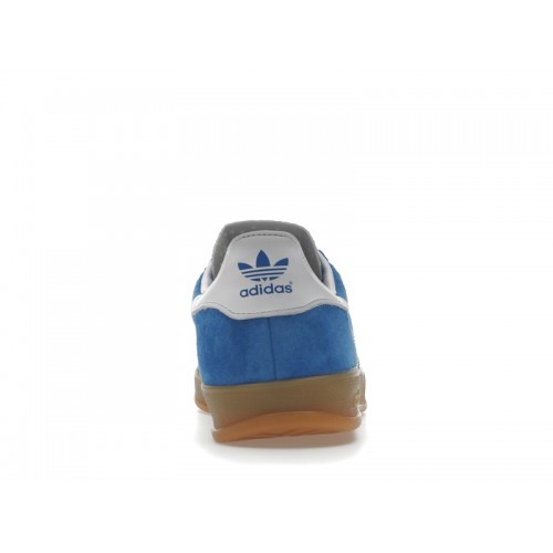 Кроссы adidas Gazelle Indoor Blue Bird Gum - мужская сетка размеров