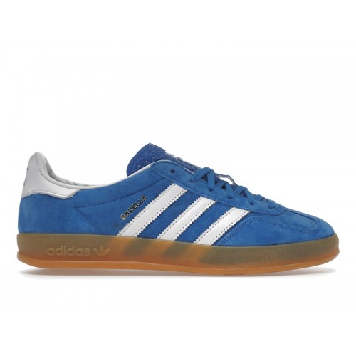 Кроссы adidas Gazelle Indoor Blue Bird Gum - мужская сетка размеров