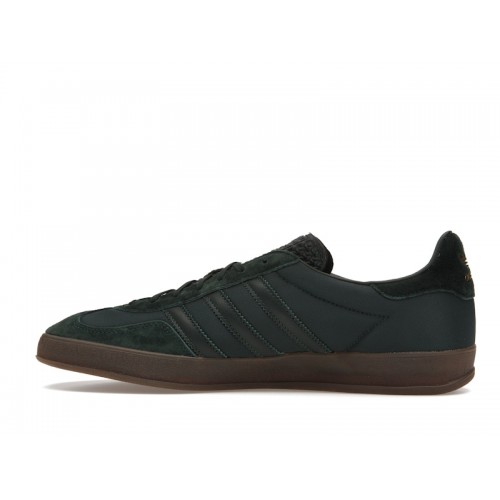 Кроссы adidas Gazelle Indoor Shadow Green Gum - мужская сетка размеров