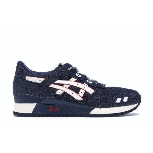 Кроссы ASICS Gel-Lyte III Ronnie Fieg Selvedge Denim - мужская сетка размеров