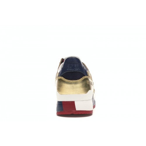Кроссы ASICS Gel-Lyte III KFE USA Gold - мужская сетка размеров