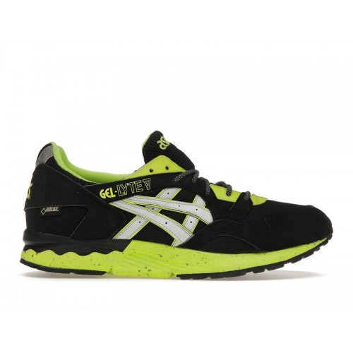 Кроссы ASICS Gel-Lyte V Goretex Black Soft Grey - мужская сетка размеров