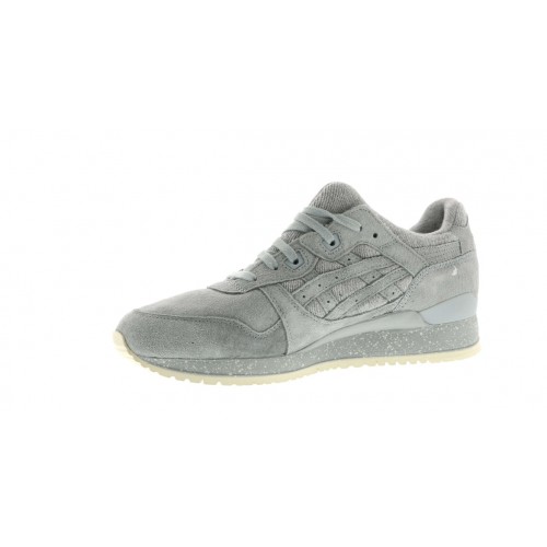 Кроссы ASICS Gel-Lyte III Reigning Champ Grey - мужская сетка размеров