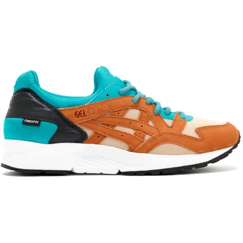 Кроссы ASICS Gel-Lyte V Concepts Mix & Match Teal - мужская сетка размеров