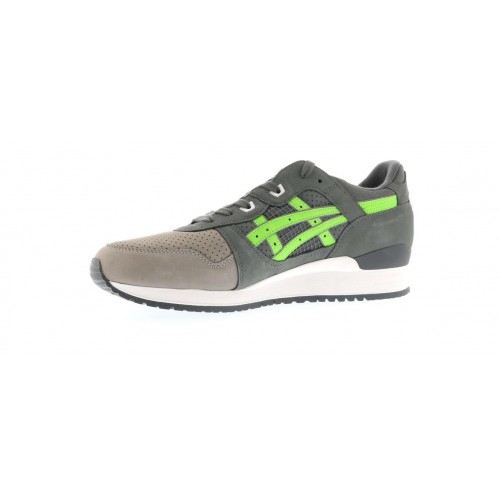 Кроссы ASICS Gel-Lyte III Ronnie Fieg Super Green - мужская сетка размеров