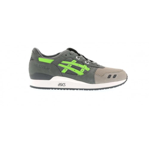 Кроссы ASICS Gel-Lyte III Ronnie Fieg Super Green - мужская сетка размеров