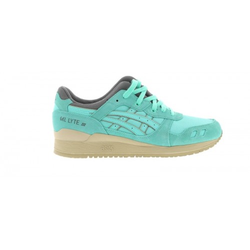 Кроссы ASICS Gel-Lyte III Kithstrike Cockatoo Green - мужская сетка размеров