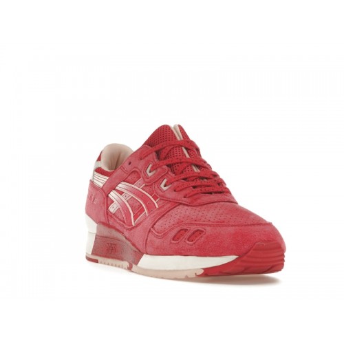 Кроссы ASICS Gel-Lyte III Strawberry & Cream - мужская сетка размеров