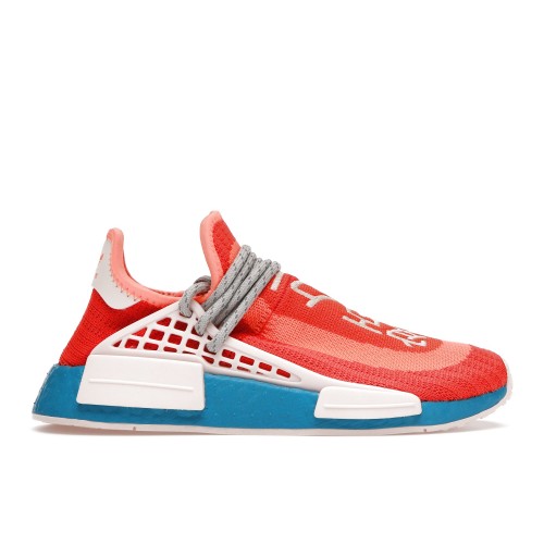 Кроссы adidas NMD Hu Pharrell Extra Eye Orange - мужская сетка размеров