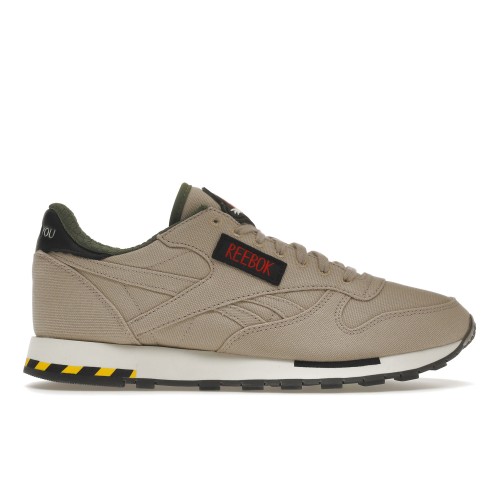 Кроссы Reebok Classic Leather Ghostbusters - мужская сетка размеров