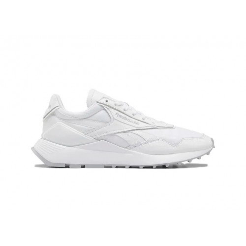 Кроссы Reebok Classic Leather Legacy AZ Cloud White Cold Grey - мужская сетка размеров