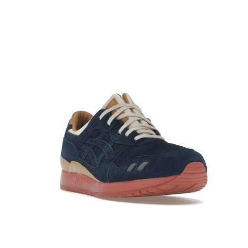 Кроссы ASICS Gel-Lyte III Packer Shoes x J. Crew Navy Buck - мужская сетка размеров