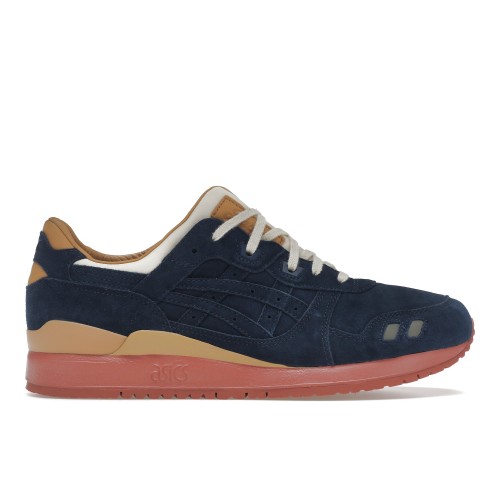 Кроссы ASICS Gel-Lyte III Packer Shoes x J. Crew Navy Buck - мужская сетка размеров