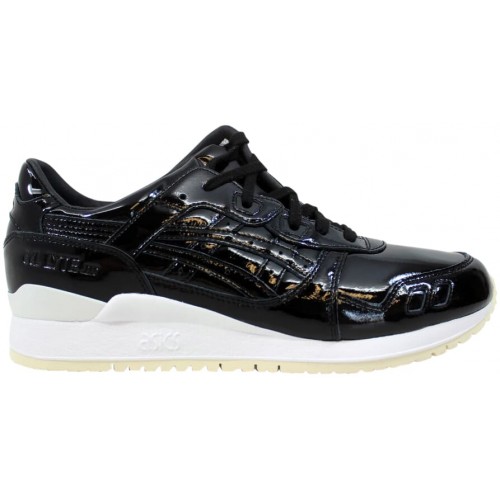 Кроссы ASICS Gel-Lyte III Black - мужская сетка размеров